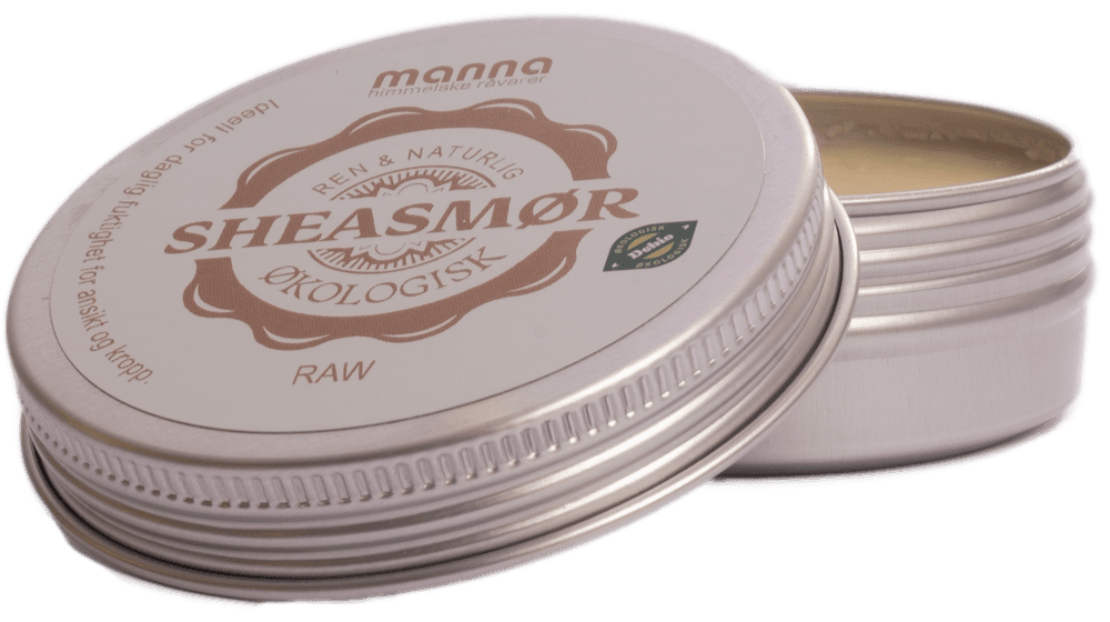 Sheasmør raw, 50 g, økologisk, Manna