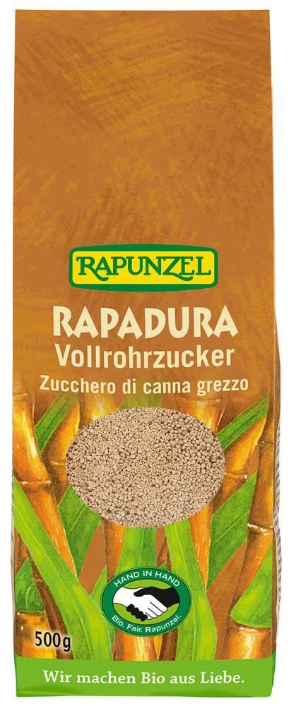 Rapadura rørsukker, 500 g, økologisk, Rapunzel