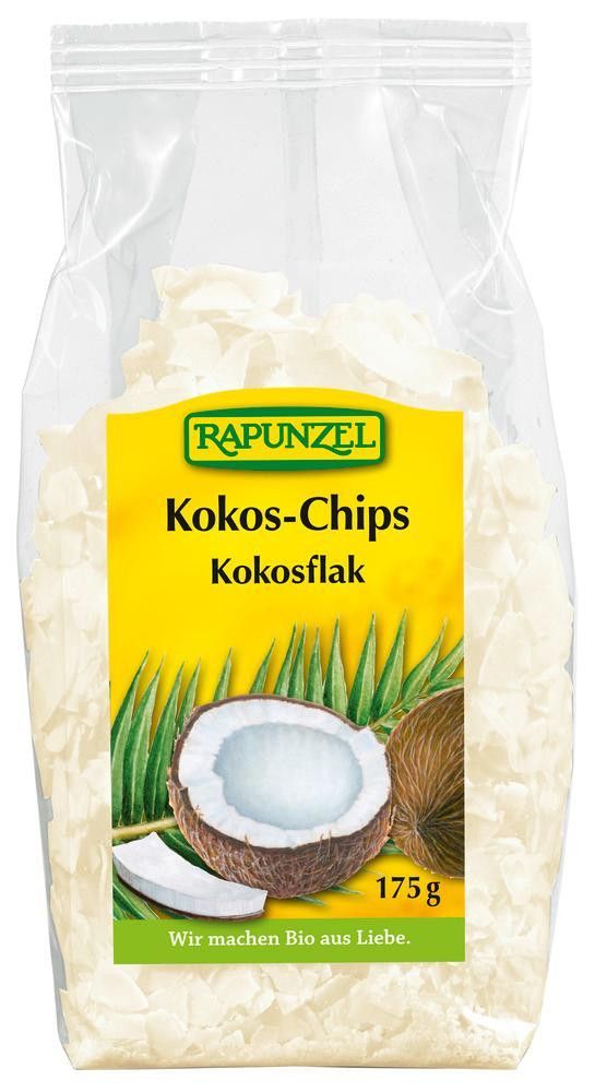 Kokoschips, 175 g, økologisk, Rapunzel