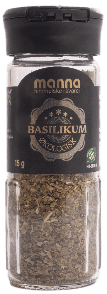Basilikum, 15 g, økologisk, Manna