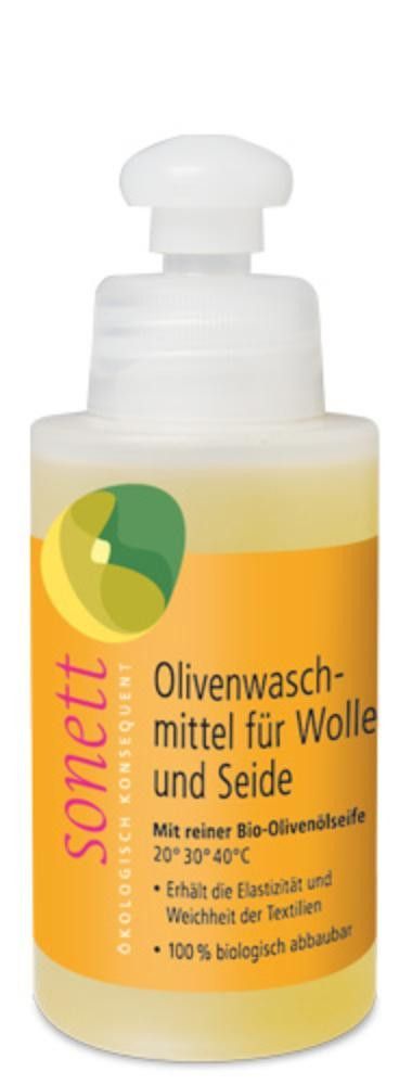 Vaskemiddel ull, oliven,120 ml, økologisk, Sonett