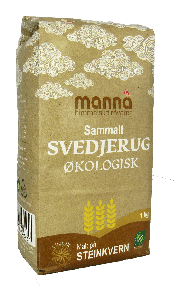 Svedjerug sammalt, 1 kg, økologisk, Manna