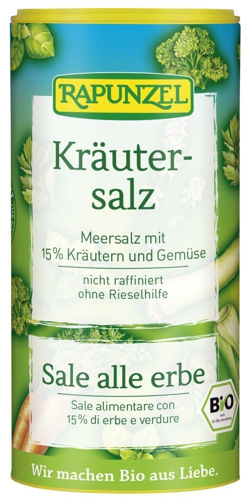 Urtesalt, 125 g, økologisk, Rapunzel