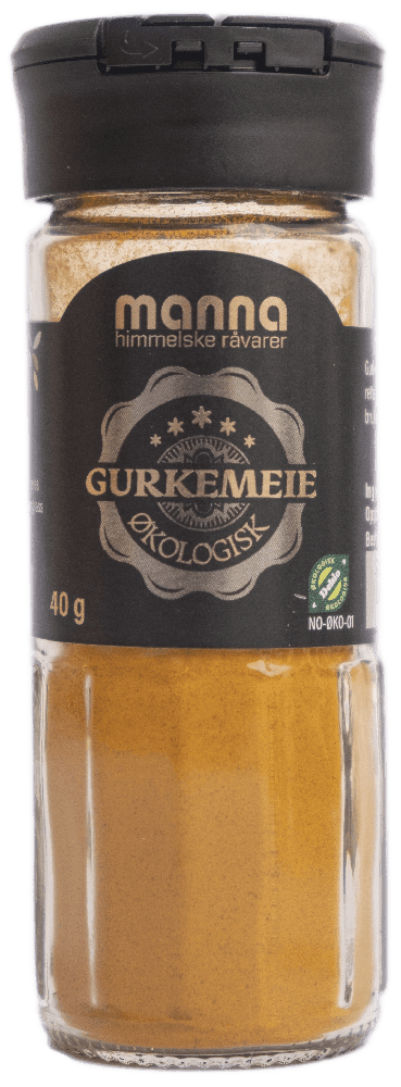Gurkemeie, 40 g, økologisk, Manna