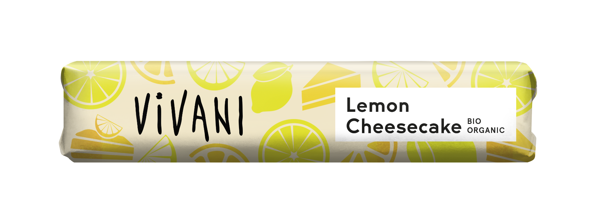 Sjokolade, Lemon Cheesecake, 40g,økologisk, Vivani