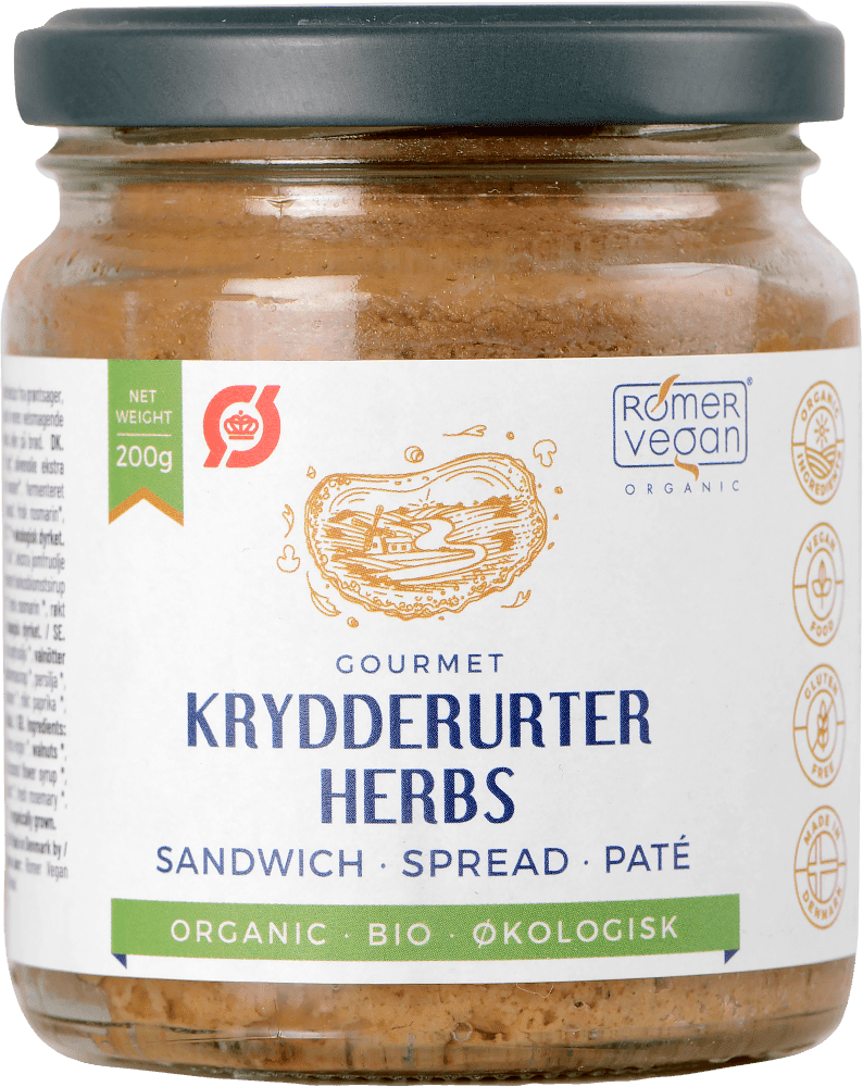 Pålegg, krydder, 200 g, økologisk, Rømer Vegan