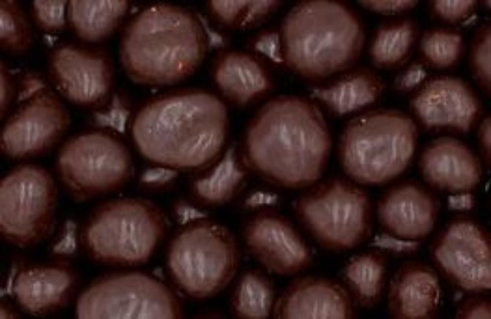 Bringebær m/mørk sjokolade, 10 kg, økologisk