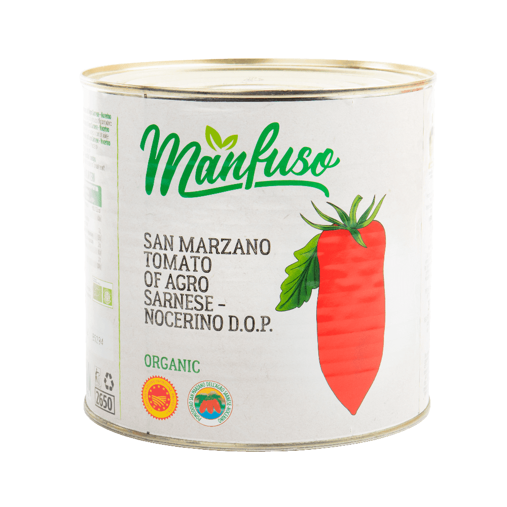 Tomater, San Marzano, hermetisk, 2,5 kg, økologisk