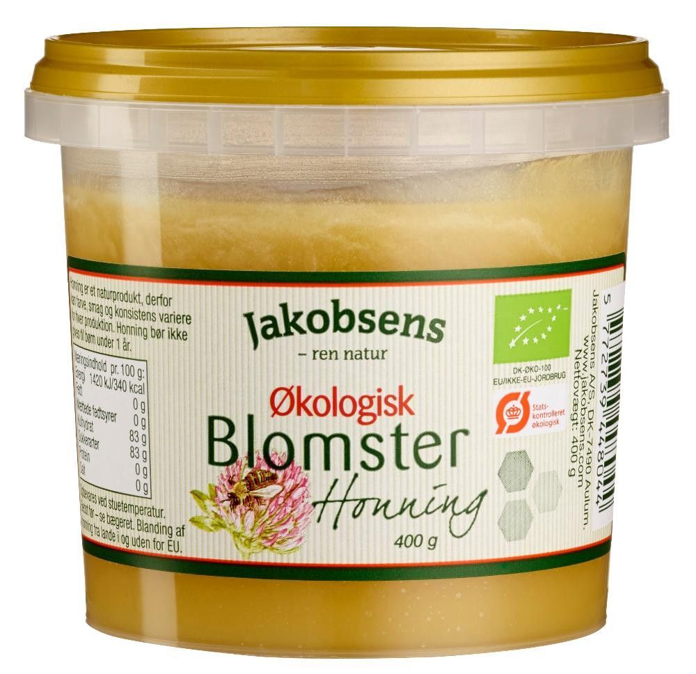 Blomsterhonning, 400 g, økologisk
