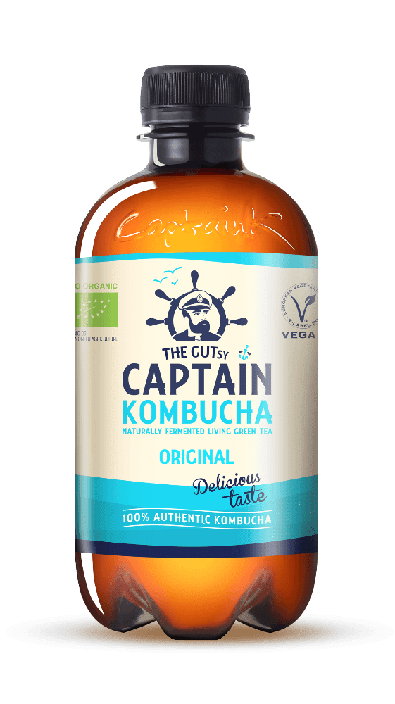 Original, 400 ml, økologisk, Captain Kombucha