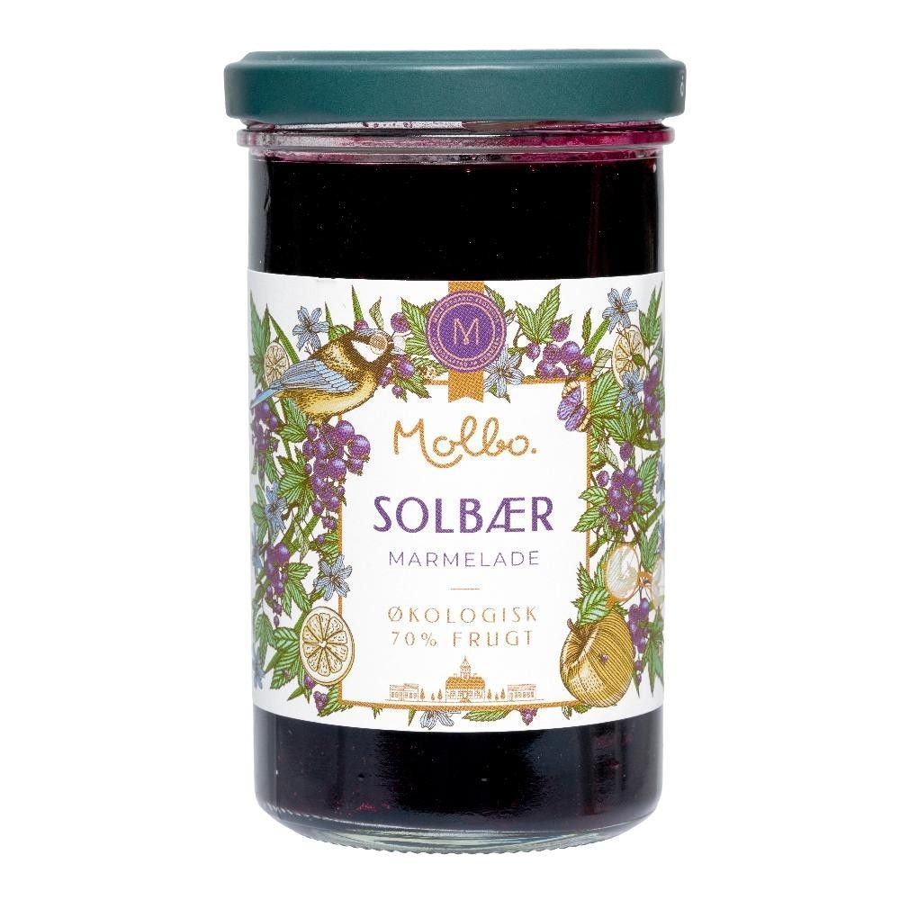 Syltetøy, solbær, 290 g, økologisk, Rømer Vegan
