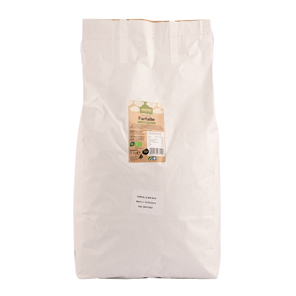 Farfalle, durum, 5 kg, økologisk, Manna