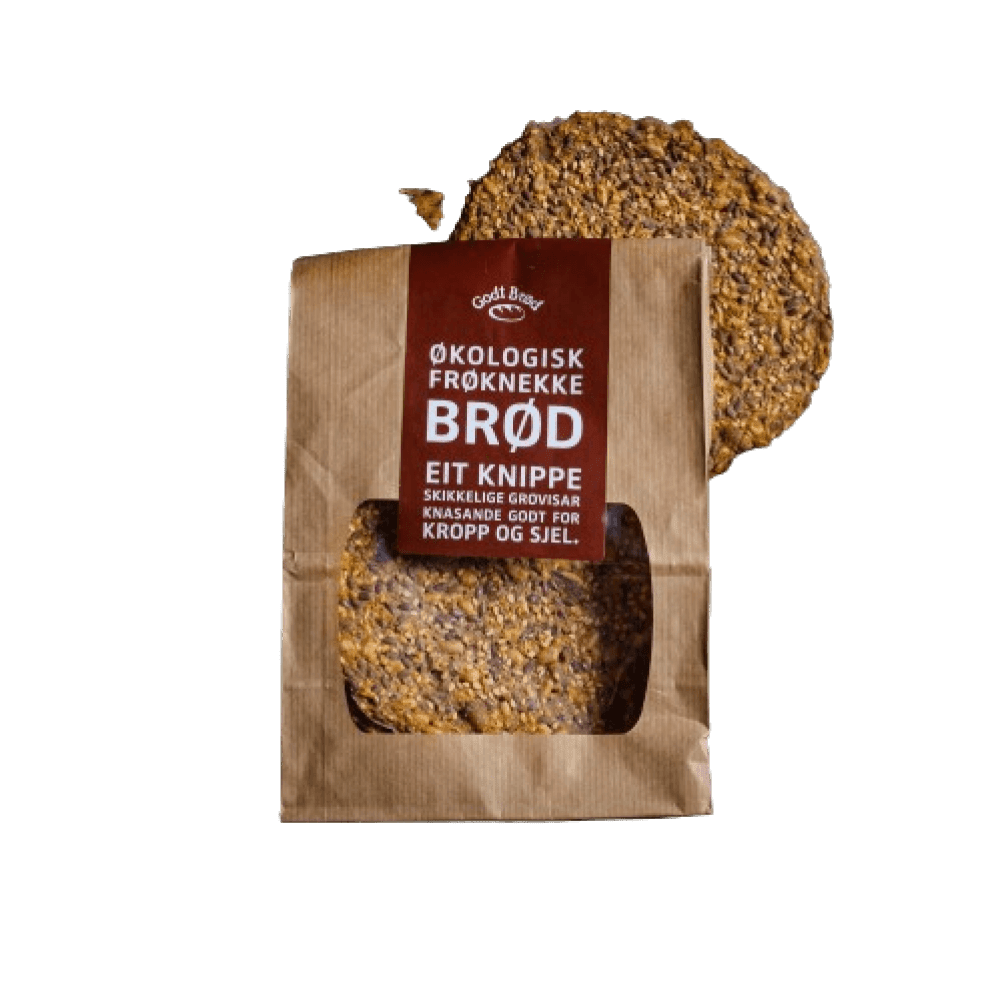 Knekkebrød, 150 g, økologisk, Godt Brød