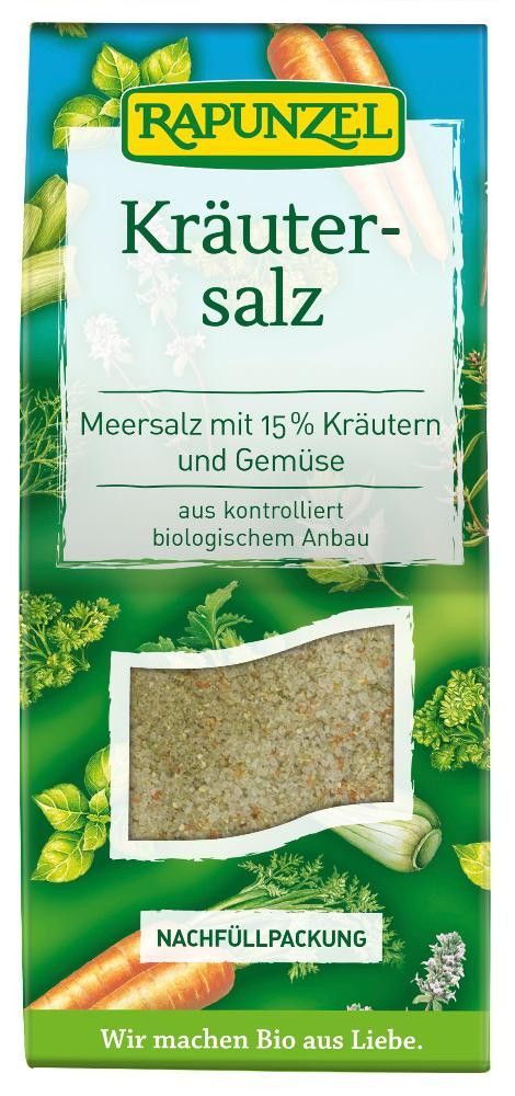 Urtesalt, 500 g, refill, økologisk, Rapunzel