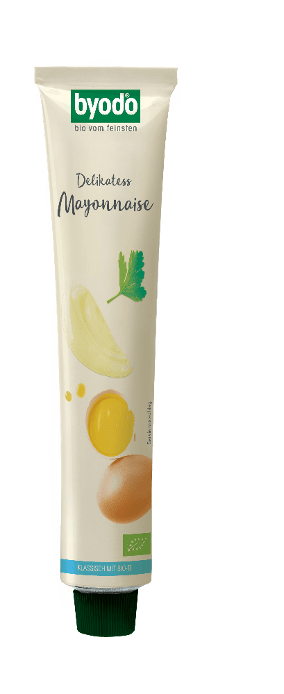 Majones i tube, 100 ml, økologisk, Byodo