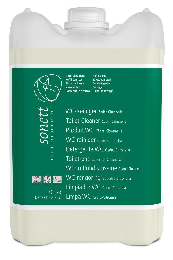 Toalettrens, Cedar, 10 l, økologisk, Sonett