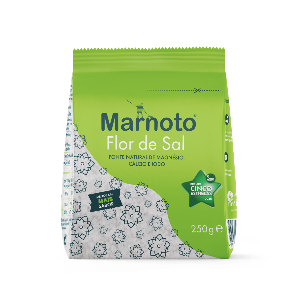 Havsalt, Flor de Sal, 250 g, Marnoto