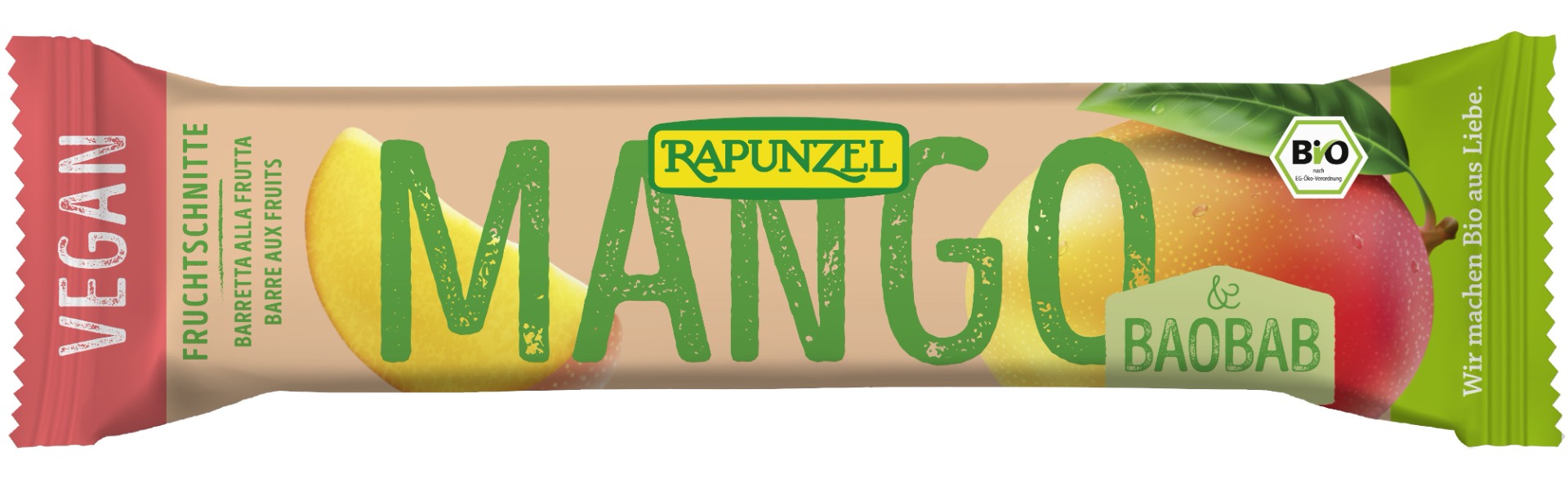 Fruktbar mango-baobab, 40 g, økologisk, Rapunzel