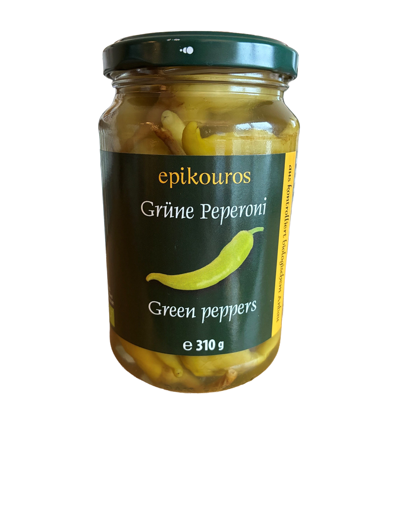 Green peppers, 150 g, økologisk, Epikouros