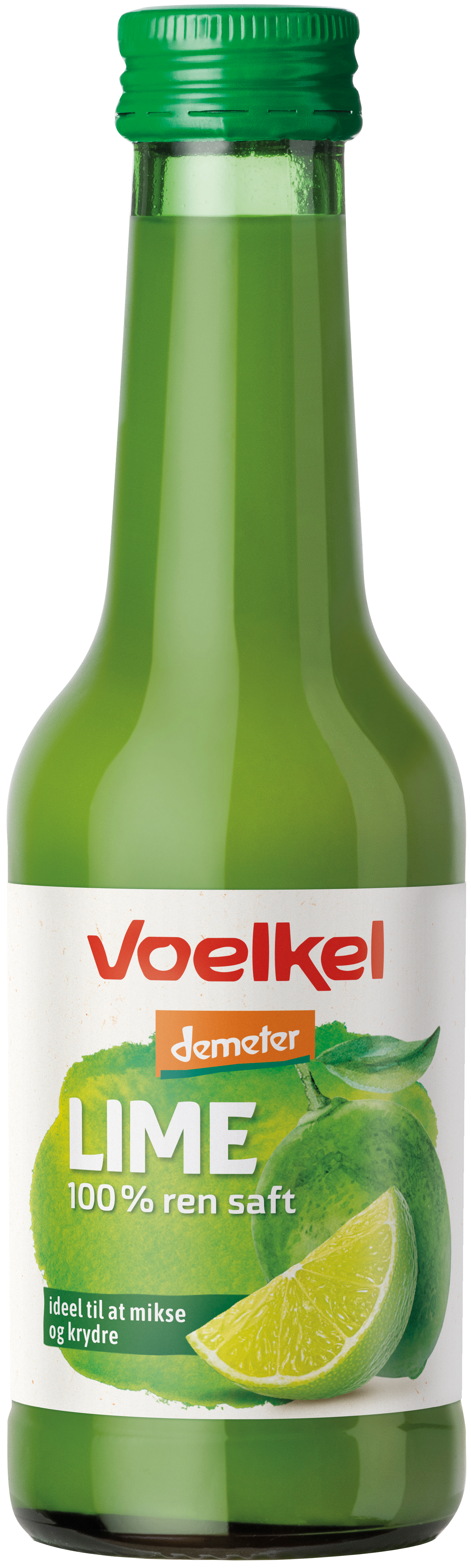 Lime juice, 0,2 l, økologisk, Voelkel