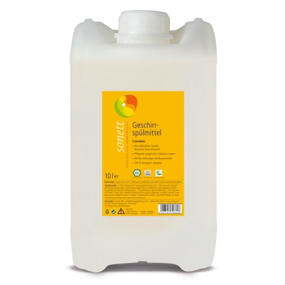 Oppvaskmiddel, ringblomst, 10 l, økologisk, Sonett