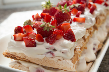 Nøttemarengs kake