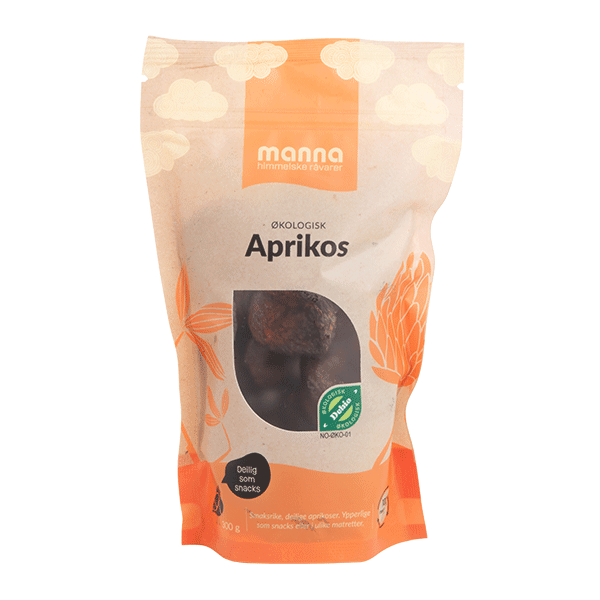 Aprikos, 300 g, økologisk, Manna