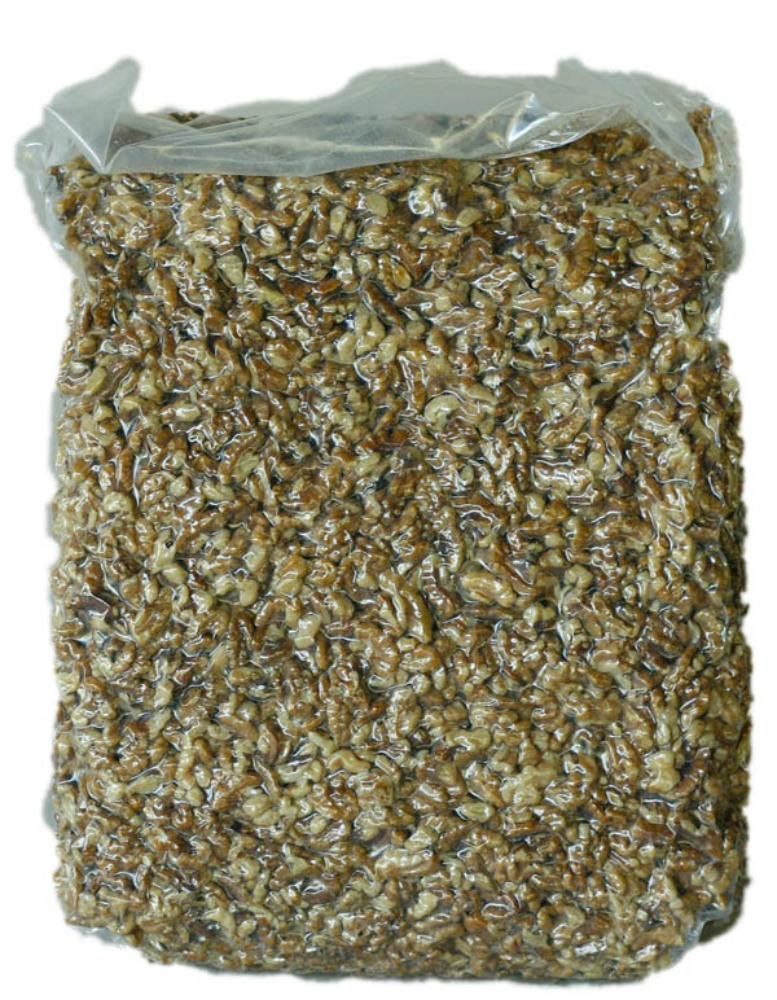 Valnøtter, biter, ekstra lyse, 10 kg, økologisk