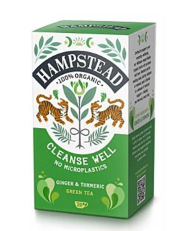 Cleanse well te, 20 poser, økologisk, Hampstead