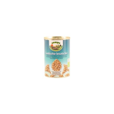 2095 &#8211; Linser i lake, 400 g, økologisk, Campo &#8211; hvit