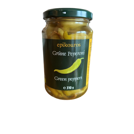 Green peppers, 150 g, økologisk, Epikouros
