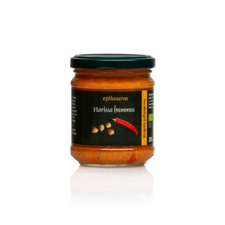 Hummus Harissa, 200 g, økologisk, Epikouros