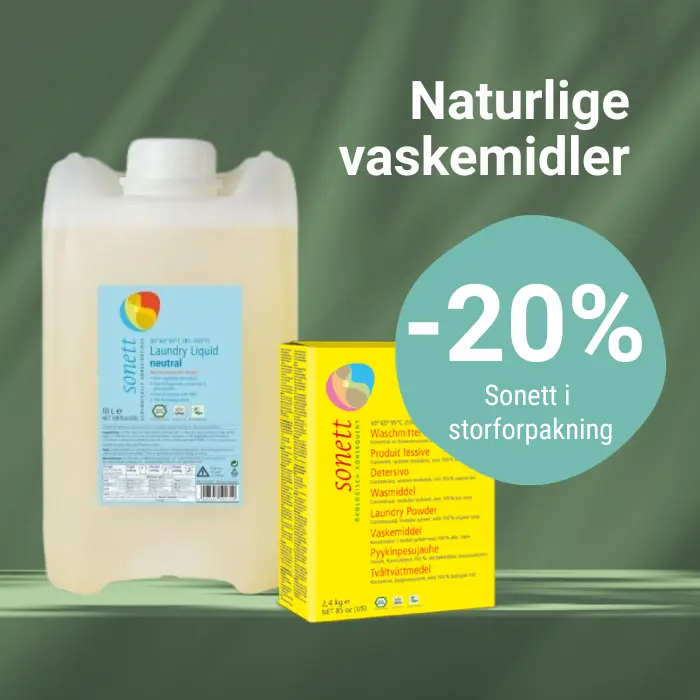 Storforpakning fra Sonett – Hos Økoland