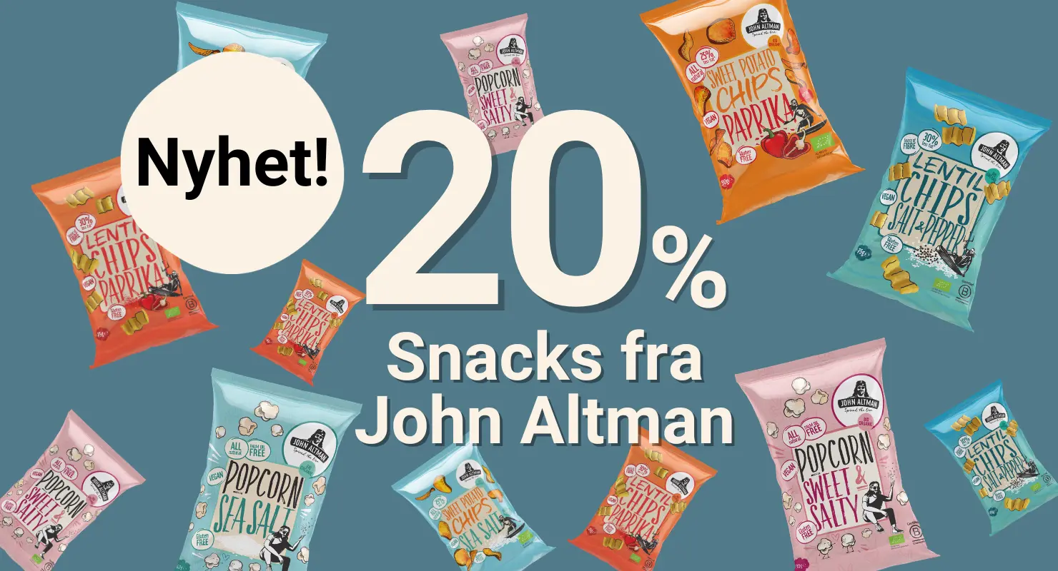 Nyheter fra John Altman - Hos Økoland